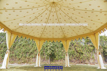 Load image into Gallery viewer, Cream Octagonal Tent - 20' Diameter