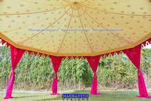 Load image into Gallery viewer, Fuchsia Octogonal Tent - 20' Diameter