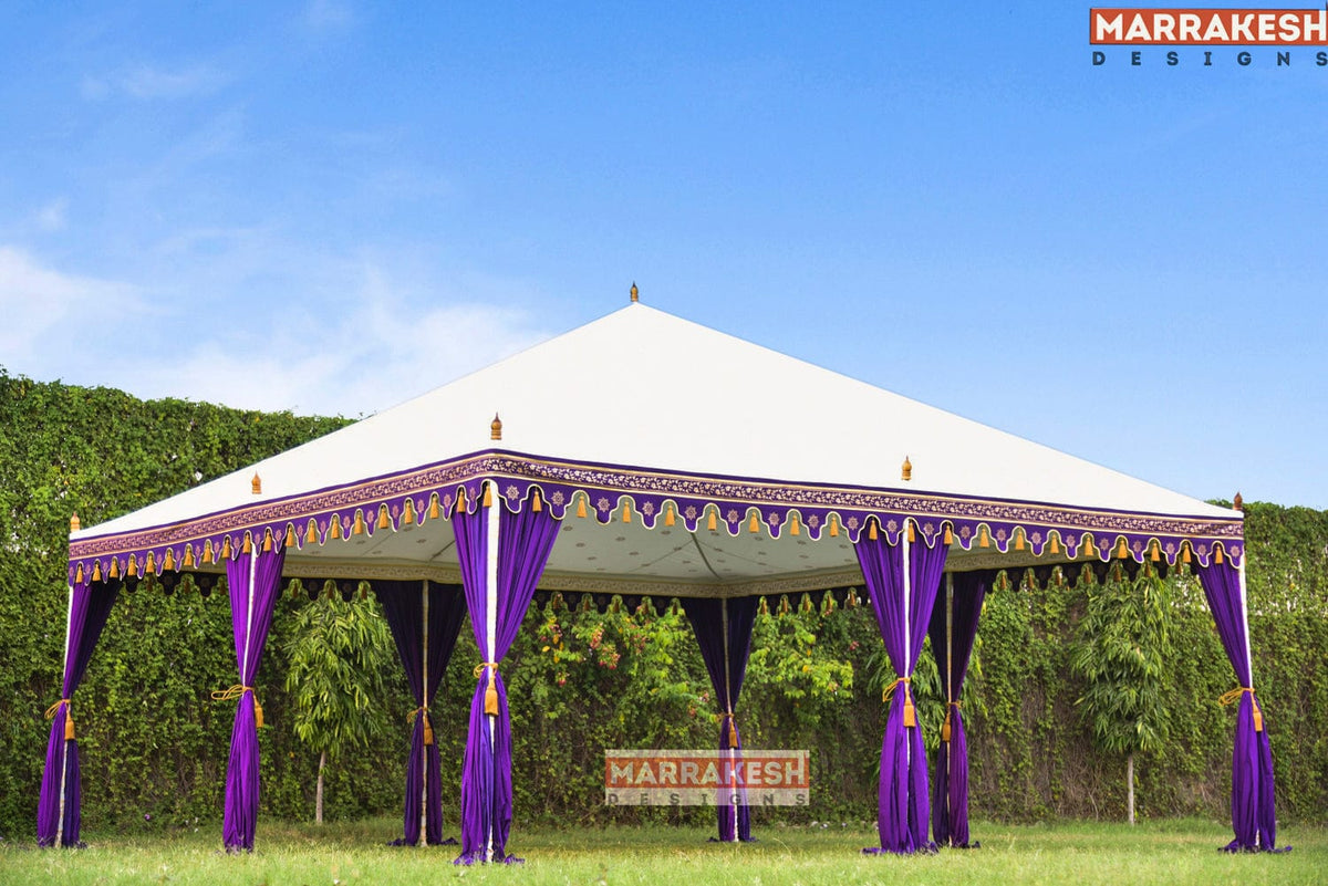 Purple Tent Rental 20' x 20'