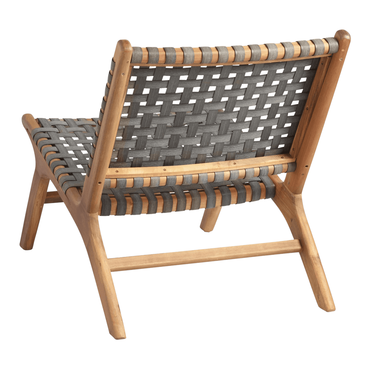Gray Strap Girona Outdoor Accent Chairs