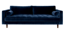 Load image into Gallery viewer, Sven Grass Blue Sofa Large