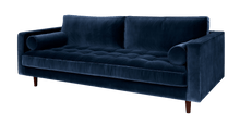 Load image into Gallery viewer, Sven Grass Blue Sofa Large
