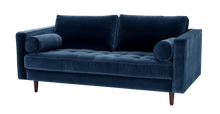 Load image into Gallery viewer, Sven Grass blue Sofa Small