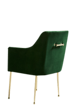 Load image into Gallery viewer, Velvet Elowen Armchair - Emerald