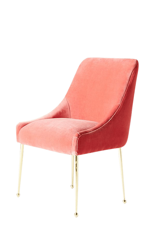 Velvet Elowen chair blossom Moroccan Furniture Rental