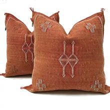 Load image into Gallery viewer, Cactus Silk Moroccan Sabra Pillow Throws
