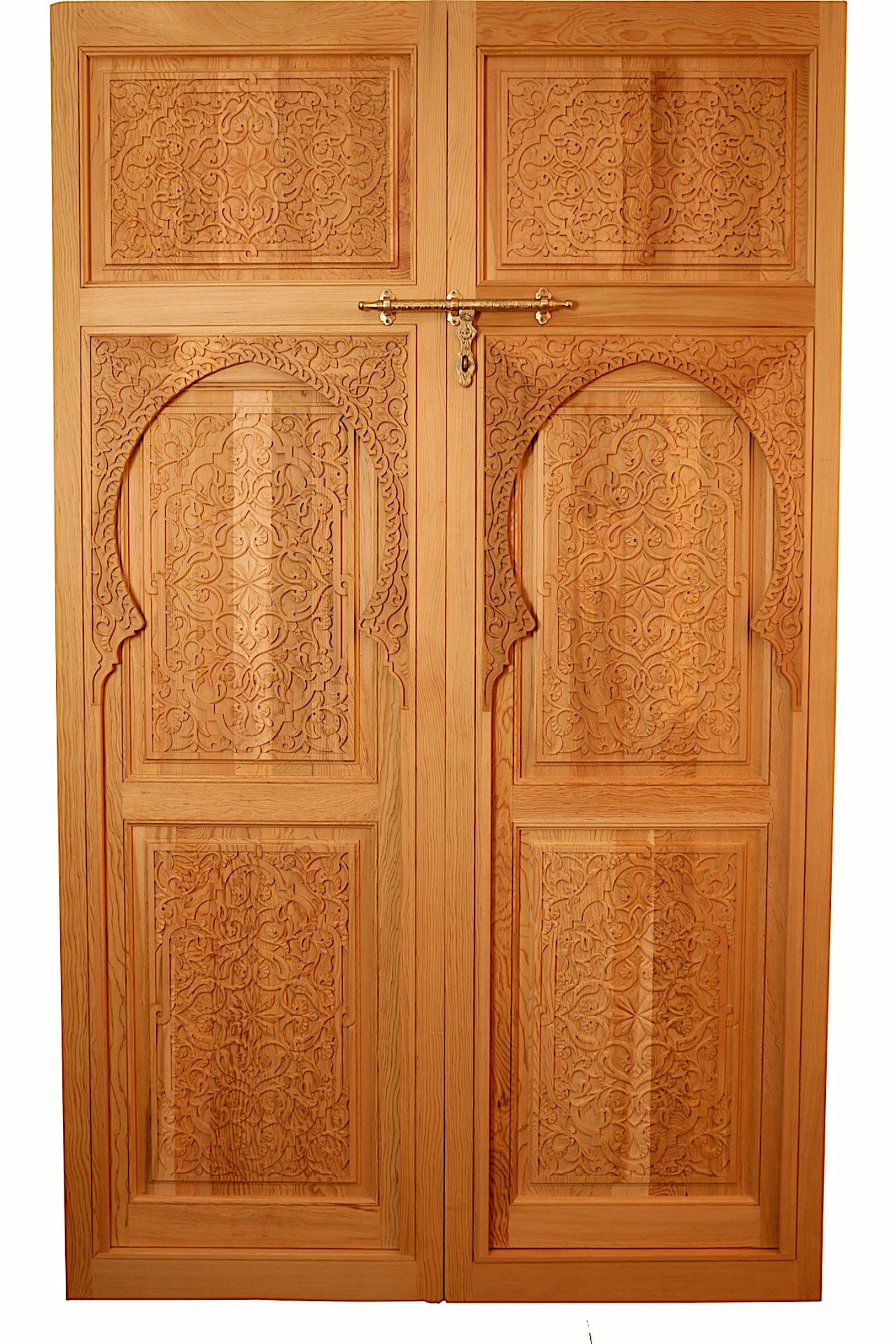 Moroccan Hand Carved Cedarwood Door