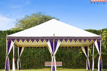 Load image into Gallery viewer, Purple White Tent Rental 20&#39; x 20&#39;
