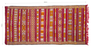 Rent Moroccan Kilim Rug #824