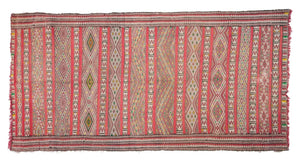 Rent Moroccan Kilim Rug #827