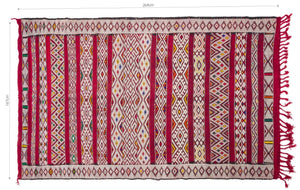 Rent Moroccan Kilim Rug #832