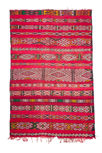 Rent Moroccan Kilim Rug #855