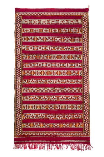 Rent Moroccan Kilim Rug #858