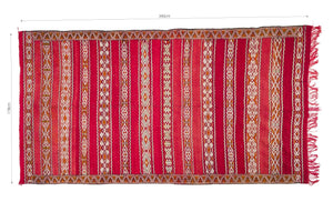 Rent Moroccan Kilim Rug #863