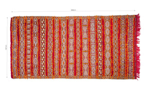 Rent Moroccan Kilim Rug #877