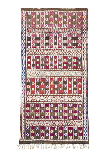 Rent Moroccan Kilim Rug #879