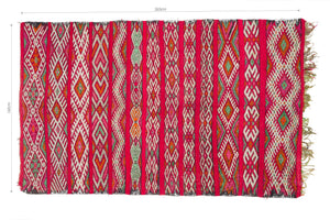 Rent Moroccan Kilim Rug #887