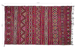 Rent Moroccan Kilim Rug #899