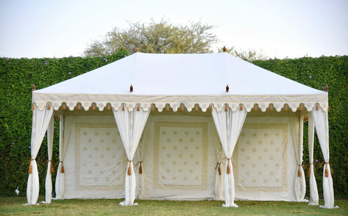 White Moroccan Tent