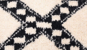Beni Ouarain Pillow, Vintage Moroccan Berber Cushion