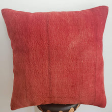 Load image into Gallery viewer, Berber Wool Pillow - Vintage Moroccan Floor Cushion VKFP058
