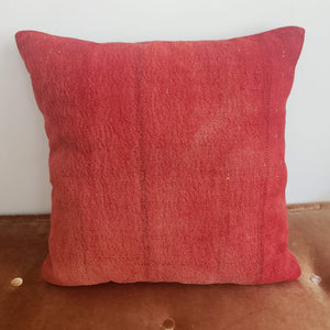 Berber Wool Pillow - Vintage Moroccan Floor Cushion VKFP058