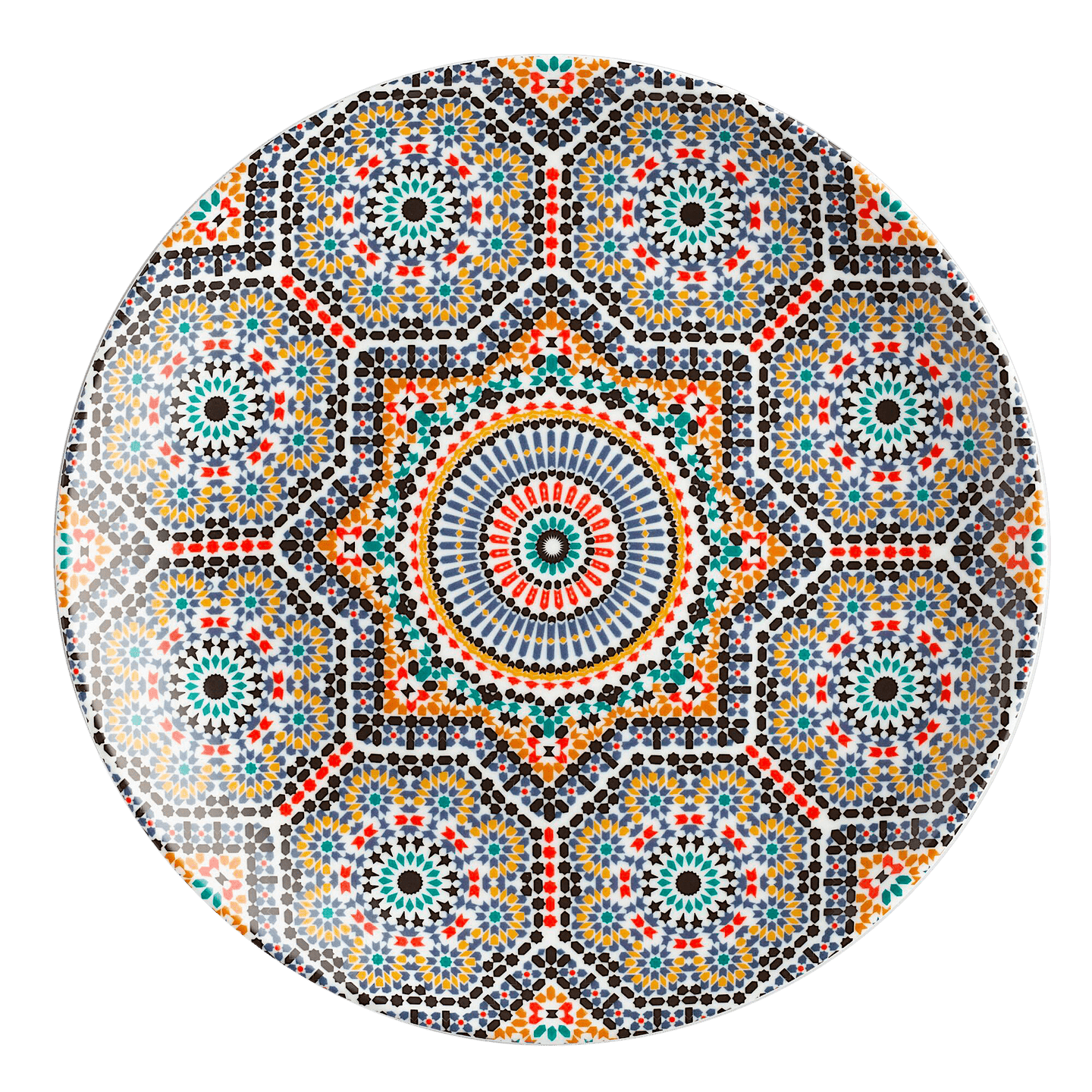 Fez Moroccan Tile Salad Plates