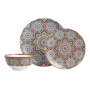 Fez Moroccan Tile Salad Plates