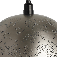 Load image into Gallery viewer, Globe Pendant Lamp - Silver with switch plug cord

