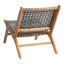 Load image into Gallery viewer, Gray Strap Girona Outdoor Accent Chairs
