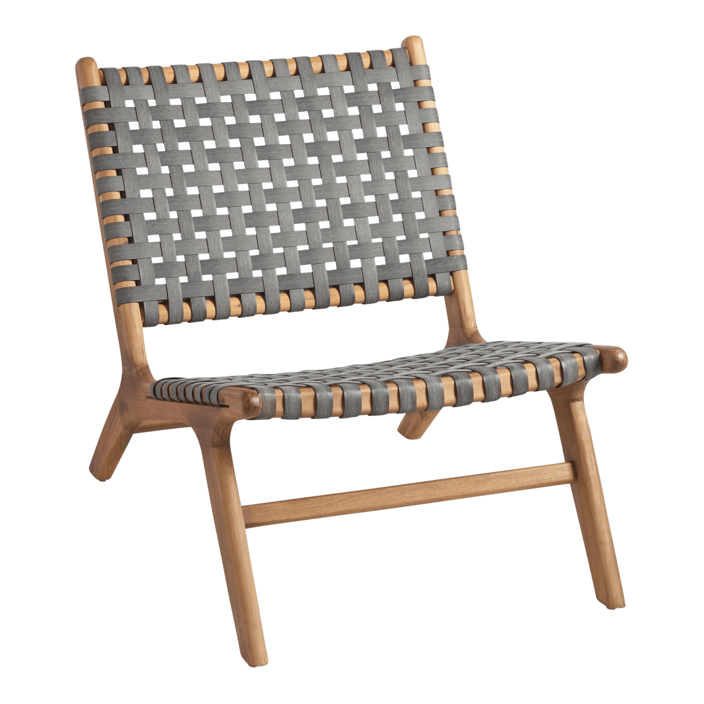 Gray Strap Girona Outdoor Accent Chairs