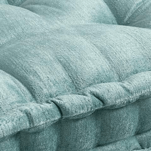 Jadeite Velvet Tufted Floor Cushion