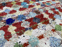 Load image into Gallery viewer, Moroccan Berber Rug - Boucherouite vintage 1
