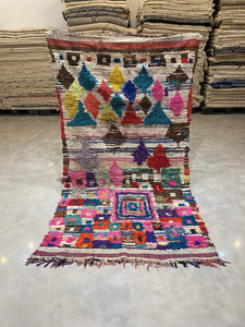 Moroccan Berber Rug - Boucherouite vintage 10