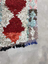Load image into Gallery viewer, Moroccan Berber Rug - Boucherouite vintage 11
