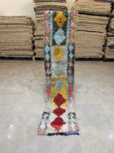 Load image into Gallery viewer, Moroccan Berber Rug - Boucherouite vintage 11
