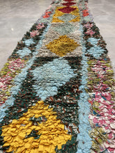 Load image into Gallery viewer, Moroccan Berber Rug - Boucherouite vintage 11
