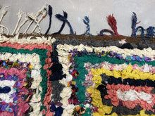 Load image into Gallery viewer, Moroccan Berber Rug - Boucherouite vintage 14
