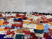 Load image into Gallery viewer, Moroccan Berber Rug - Boucherouite vintage 15
