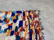 Load image into Gallery viewer, Moroccan Berber Rug - Boucherouite vintage 15
