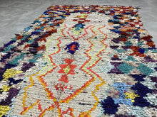 Load image into Gallery viewer, Moroccan Berber Rug - Boucherouite vintage 15
