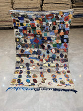 Load image into Gallery viewer, Moroccan Berber Rug - Boucherouite vintage 16
