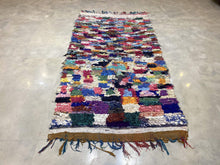Load image into Gallery viewer, Moroccan Berber Rug - Boucherouite vintage 19
