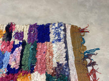 Load image into Gallery viewer, Moroccan Berber Rug - Boucherouite vintage 19
