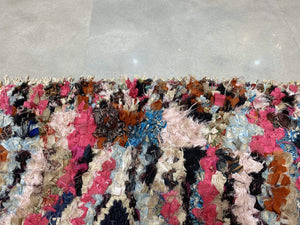 Moroccan Berber Rug - Boucherouite vintage 9