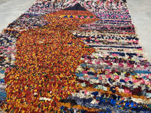 Load image into Gallery viewer, Moroccan Berber Rug - Boucherouite vintage 9
