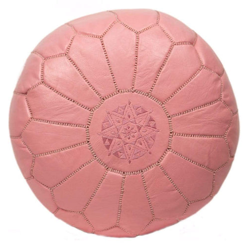 Moroccan Pouf Rental - Pink