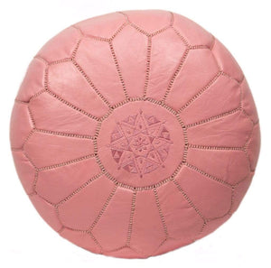 Moroccan Pouf Rental - Pink