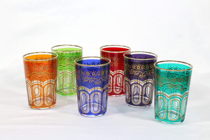 Moroccan Tea Glasses Set