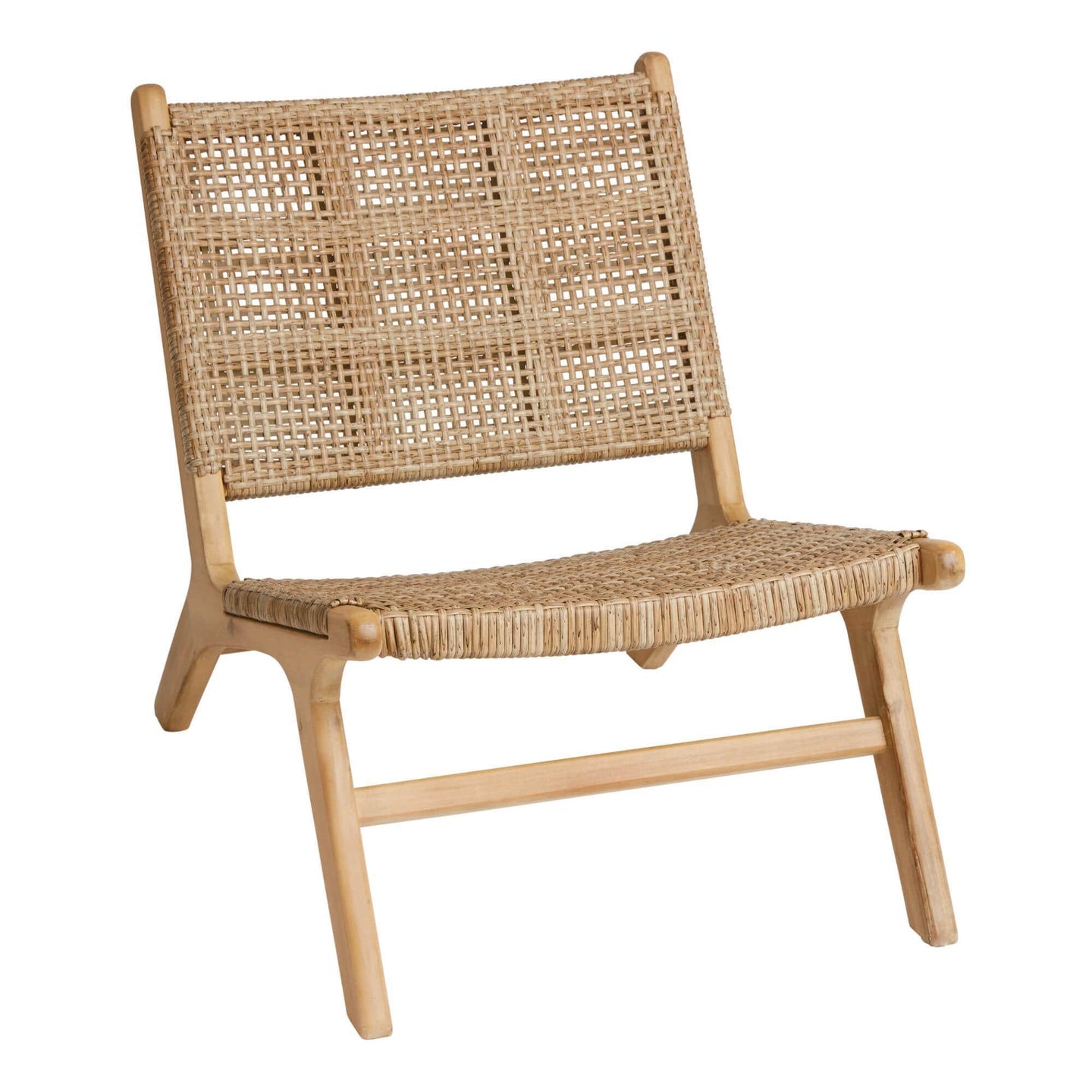 Natural Open Weave Girona Outdoor Accent Chair Set
